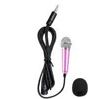 Tiny Microphone for Podcast | Compact Vlogging Microphone | Voice Video Recorder, Dynamic Microphone for Mobile Phone Laptop