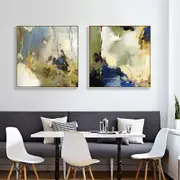 Abstract Blue 2 sets Poster Wall Art