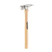 Stiletto Hammer Smooth Face 14oz Titanium Hickory Handle Straight Claw Magnetic