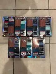 QUICKSILVER MEN'S 4 PACK Performance Nylon BOXER BRIEFS FLY FRONT NWT