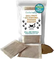Caroline's Cats Silvervine Powder Packets for Cat Toys - Gall Fruit Refill Pouches More Potent Than Catnip Replacements for Flapping Bird, Flopping Fish, and More