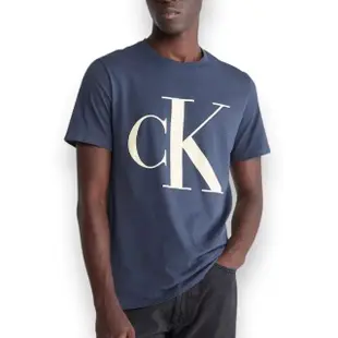 【Calvin Klein 凱文克萊】CK 男生 經典大LOGO 短袖T恤 純棉 男款 短TEE(多色可挑)