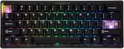 MechLands CIDOO QK61 V2 VIA Programmable 60% Compact Keyboard, USB-C/BT5.0/2.4Ghz Wireless, Hot Swappable Custom Mechanical Keyboard with Gasket Mounted, PC Plate, 3000mAh Battery for Win/Mac(Black)