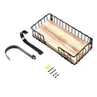 Ironing Board and Iron Holder with Basket Wall Organizes for Wall Mounting