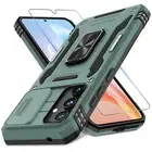 Case for Samsung Galaxy A35/A55 5G with Slide Camera Cover+Screen Prote