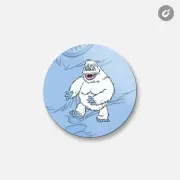 Rockos Modern Life Cartoon Yetti | 4'' X 4'' Round Decorative Magnet