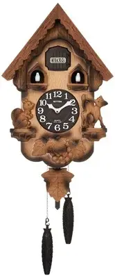 RHYTHM Cuckoo Wall Clock [Made in Japan] Made in Japan Authentic Bellows Style W