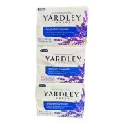 Yardley London Moisturizing Bath Bar English Lavender 2-4oz Each Bar (3-Pack)