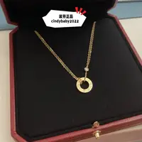 在飛比找蝦皮購物優惠-二手精品 Cartier 卡地亞 LOVE系列 項鏈 18K