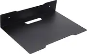 TEHAUX Universal Metal Wall Mounting Bracket Camera Router Heavy Duty Sturdy Easy Install Black Large