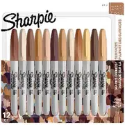 Sharpie Fine Permanent Markers Portrait Colours 12 Pack