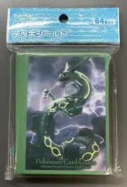 Rayquaza Deck Shield Card Sleeves 64 Ct Pokemon Center Japan