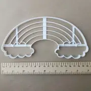 Rainbow Weather Cloud Shape Giant Biscuit Cookie Cutter Large Big Jumbo Stencil