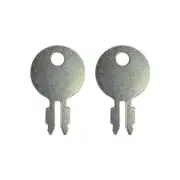 (2) Ignition Key For Massey Ferguson John Deere Tractor TO20 Super 90, 180292M1