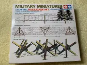 Tamiya Military Miniatures 1/35 Scale Barricade Set 1:35 Scale Model Kit #3527