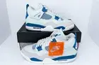 Men's Nike Air Jordan 4 Retro Military Blue 2024 FV5029-141 - Size 9 US