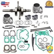 For Can-am 800 Crankshaft Cylinder Chain Engine Rebuild Kit Outlander Commander