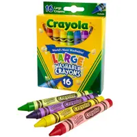 在飛比找媽咪愛MamiLove優惠-Crayola繪兒樂 - 可水洗大蠟筆16色