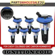 6x Blue Ignition Coil for Chevrolet Trailblazer Trailblazer EXT GMC Envoy Saab (for: Chevrolet)