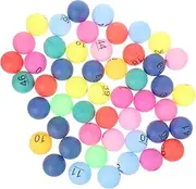 1 Set Digital Draw Ball Bingo Balls Raffle Large Party Activity Props Pp