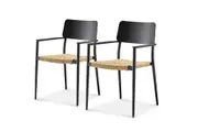 Newport Stackable Outdoor Dining Chair Set