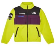 FW18 SUPREME X THE NORTH FACE TNF EXPEDITION FLEECE JACKET SULFUR SZ XL (Bin #3)