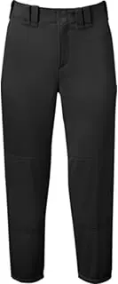 [Mizuno] Select Belted Low Rise Fastpitch Softball Pants, Black Medium