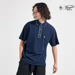 【MUNSINGWEAR】企鵝牌 男款藏青色舒適透氣跳色滾邊POLO衫 MGTP2A04