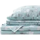 Comfort Spaces Cotton Flannel Breathable Warm, Deep Pocket Sheets with Pillow...