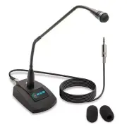 WordSentry 3.5 mm Dictation Professional Gooseneck Microphone for Laboratory Use