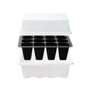 10 Set 12 Hole Plant Seed Grow Box Propagation Nursery Seedling Starter Tray