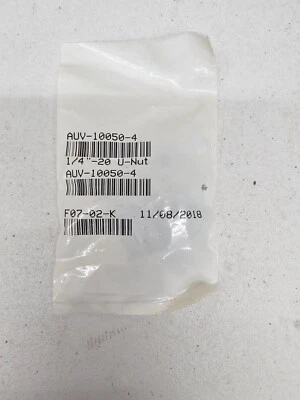 Extruded U-Nut AUV-10050-4 PACK OF 4