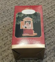 New Hallmark Keepsake Collector's Club Ornament Away to the Window, 1997
