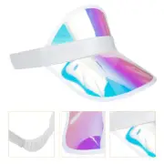 Decorative Sun Hat Summer Visor Kids Miss Man Visors for Children