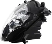 Motorcycle Clear Front Headlight Head Light Assembly Compatible With Suzuki GSXR 600 GSXR750 2006-2007