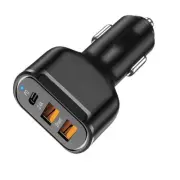 Dual USB Car Charger Adapter PD Type-C Fast Charging For Cell Phone Accessories (for: Volvo)