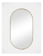[Cooper & Co] Oakleigh Oval Solid Mirror 70cm in Oak