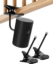 Flexible Mount for Eufy Cam 2C/2C Pro/3/3C, Metal Clamp Holder for EufyCam 1/2/EufyCam E, Universal Mast Mount for Arlo Pro 4/Pro 3/Pro 2, Camera Mount for Arlo Ultra/Ultra 2