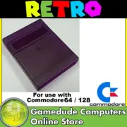 Blank C64 cartridge CLEAR PINK Colour Code [22] - (03)