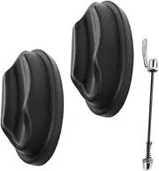 Kisangel Bike Riding Table Accessory Set of Steel Quick Release Bike Support Plastic Wheel