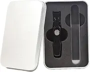 Toe Nail Clippers, Nail Clippers, Manicure Set Nail Clippers Pedicure Kit, Stainless Steel Manicure Set, Portable Nail Scissors Grooming Kit, Tweezers and Nail File Kit in Travel Case Nail File