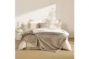 Dreamaker Nara Faux Mink Throw Blanket - 180x200cm