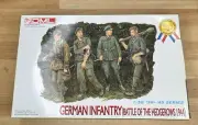 German Infantry Battle of the Hedgerows 1944 1/35 Scale Dragon Figure Kit#6025