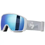 Sweet Protection Clockwork Reflect Snow Goggles, Satin White Frame, Bronco Peaks
