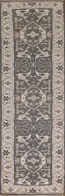 Traditional New Oushak Indian Runner Rug Hallway Carpet" 3x10
