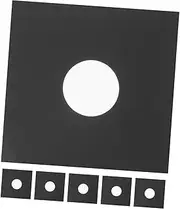 SUPVOX 6Pcs Vinyl Record Sleeves Durable Outer Protectors for Albums Jackets for Storage for Record Collection Preservation