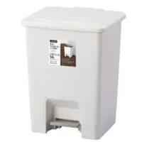 在飛比找momo購物網優惠-【日本ASVEL】踏式角型垃圾桶-14L(廚房寢室客廳浴室廁