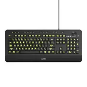 Azio Large Print 5C Keyboard