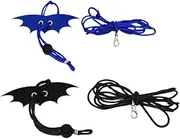 BESPORTBLE 2pcs Reptile Leash Lizard Harness Leash Rope Small Animal Harness Adjustable Ropes with Wings for Outdoor Activities
