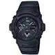 【CASIO 】G-SHOCK 超人氣扇形液晶雙顯指針錶 AW-591BB-1A